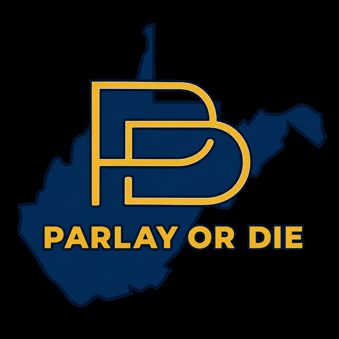 Parlay or Die West Virginia logo design