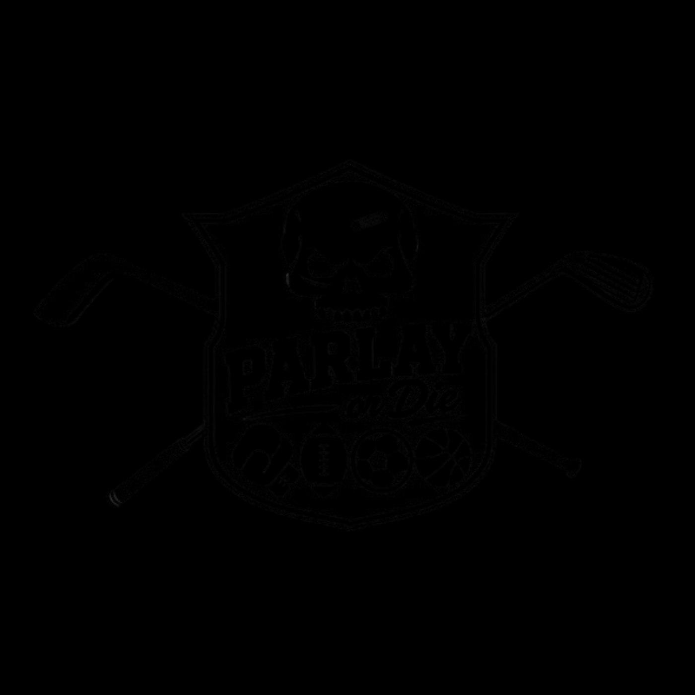 Dark multi-sport Parlay or Die crest design
